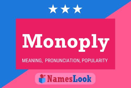 Monoply Namensposter