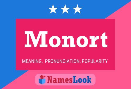 Monort Namensposter