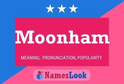 Moonham Namensposter