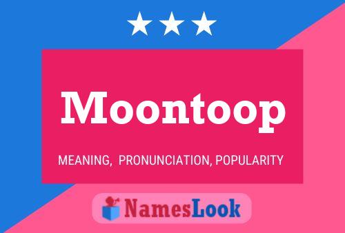 Moontoop Namensposter