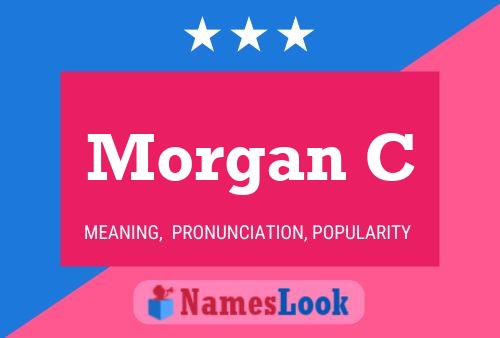 Morgan C Namensposter