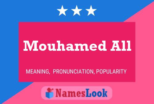 Mouhamed All Namensposter