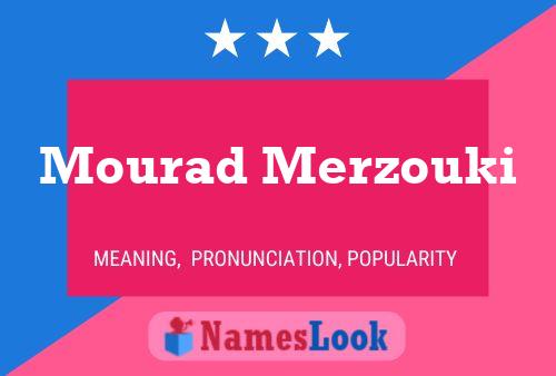 Mourad Merzouki Namensposter