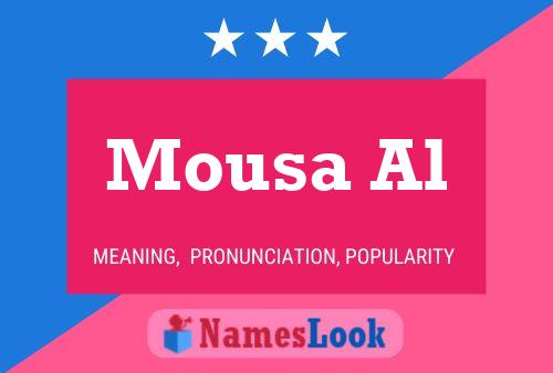 Mousa Al Namensposter