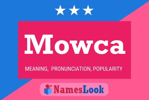 Mowca Namensposter