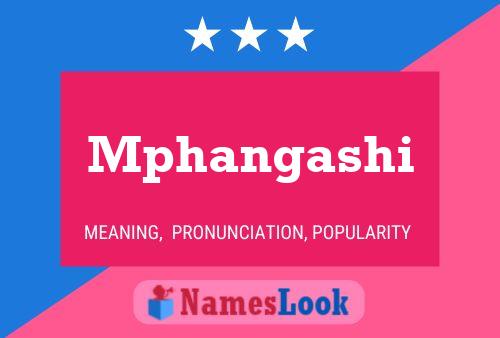 Mphangashi Namensposter