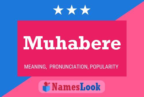 Muhabere Namensposter