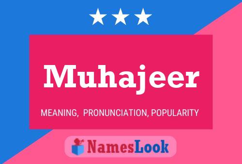 Muhajeer Namensposter