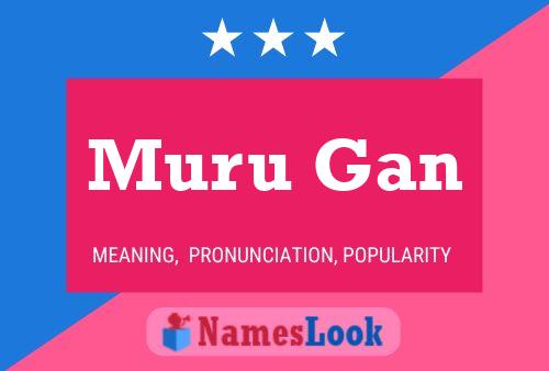 Muru Gan Namensposter