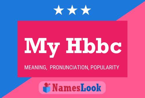 My Hbbc Namensposter