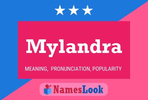 Mylandra Namensposter