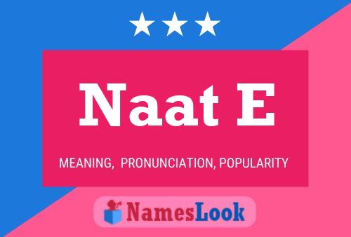 Naat E Namensposter