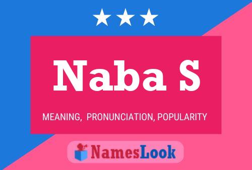 Naba S Namensposter