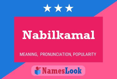 Nabilkamal Namensposter