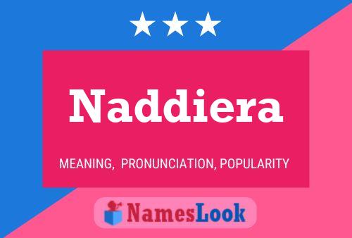 Naddiera Namensposter