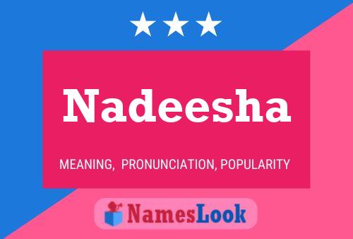 Nadeesha Namensposter