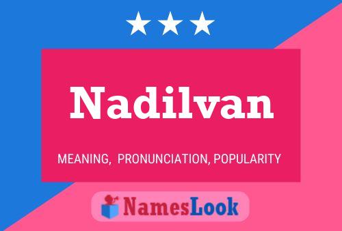 Nadilvan Namensposter