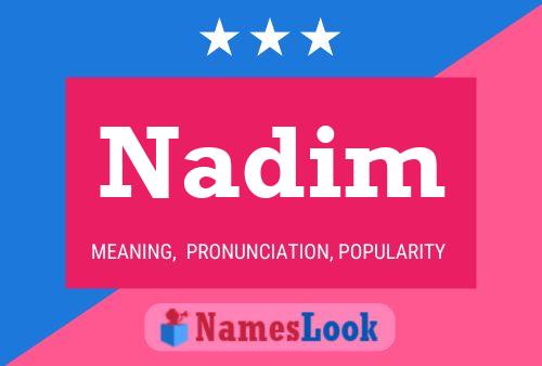 Nadim Namensposter