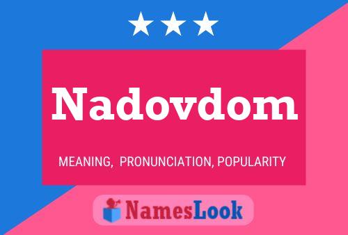 Nadovdom Namensposter