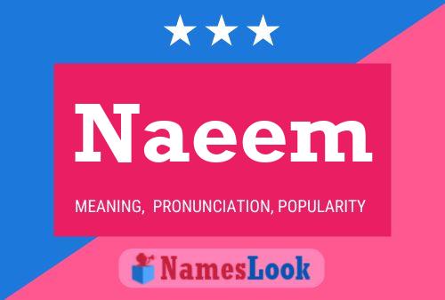 Naeem Namensposter