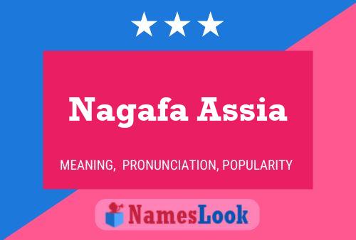 Nagafa Assia Namensposter