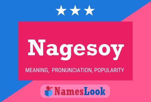 Nagesoy Namensposter