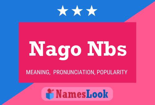 Nago Nbs Namensposter