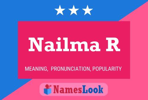 Nailma R Namensposter