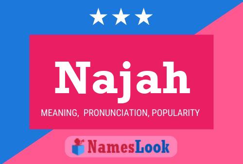 Najah Namensposter