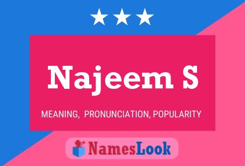 Najeem S Namensposter