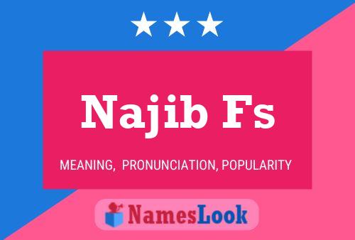 Najib Fs Namensposter