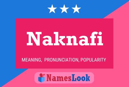 Naknafi Namensposter