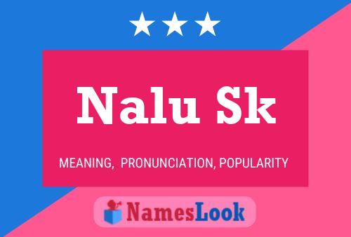 Nalu Sk Namensposter