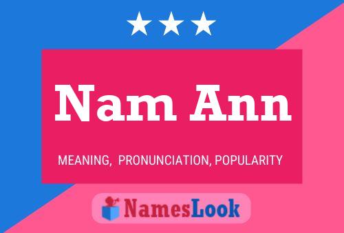 Nam Ann Namensposter