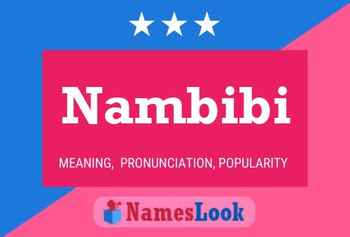 Nambibi Namensposter