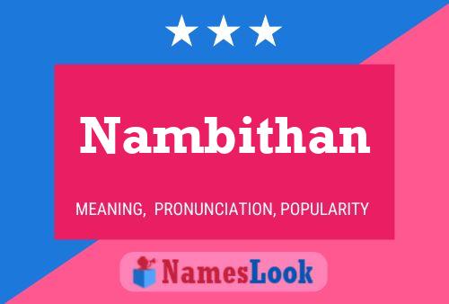 Nambithan Namensposter