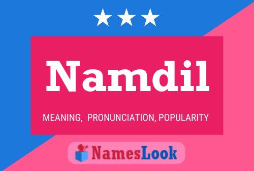 Namdil Namensposter