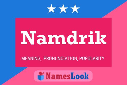 Namdrik Namensposter