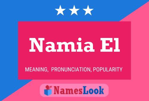 Namia El Namensposter