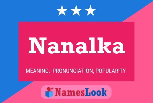 Nanalka Namensposter