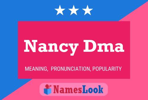 Nancy Dma Namensposter