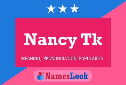 Nancy Tk Namensposter