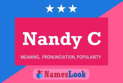 Nandy C Namensposter