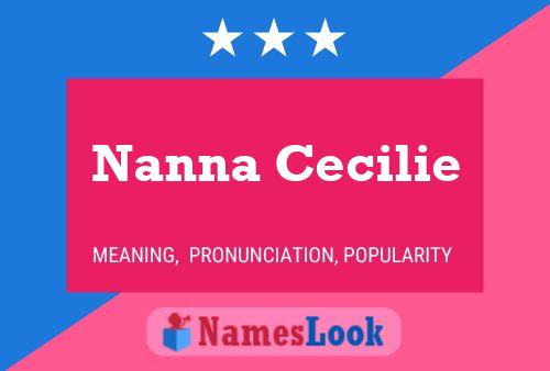 Nanna Cecilie Namensposter