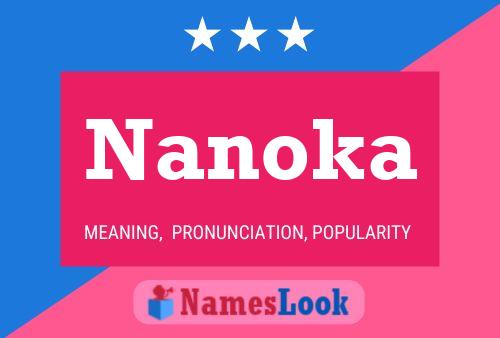 Nanoka Namensposter