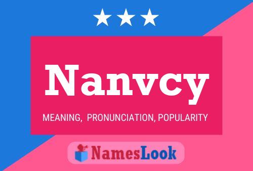 Nanvcy Namensposter