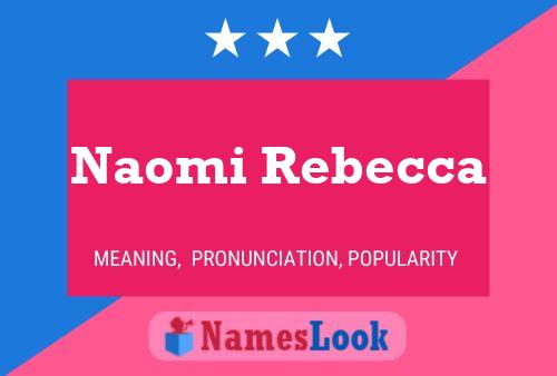 Naomi Rebecca Namensposter