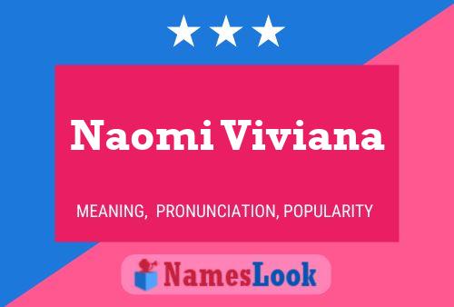 Naomi Viviana Namensposter