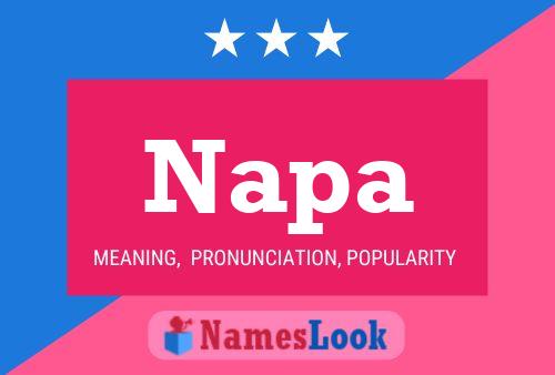 Napa Namensposter