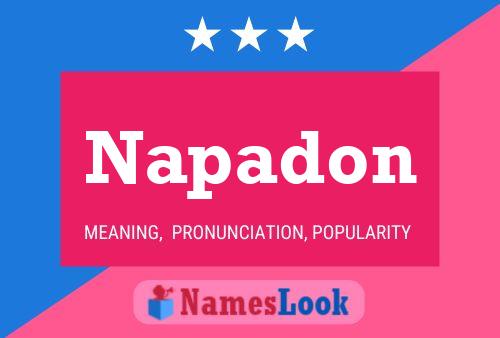 Napadon Namensposter